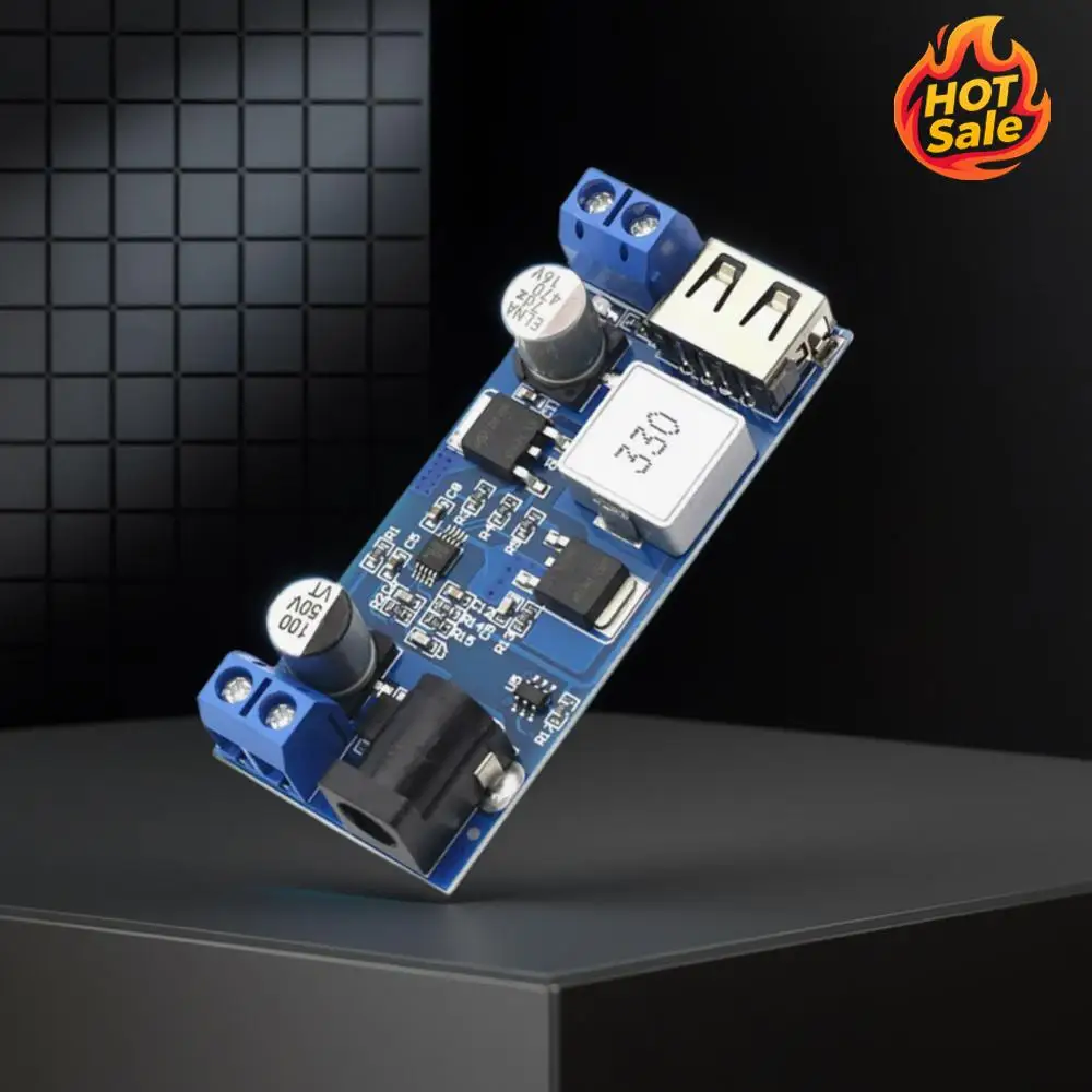 DC-DC 24V/12V 5V 5A 스텝다운 전원 공급 장치 벅 컨버터 USB 전원 벅 모듈 휴대폰용 스텝다운 전원 공급 모듈