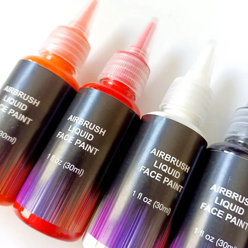

30ML/Bottle Spray Gun Pigment Spray Gun DIY Painting Water-based Body Panting Spraying Material
