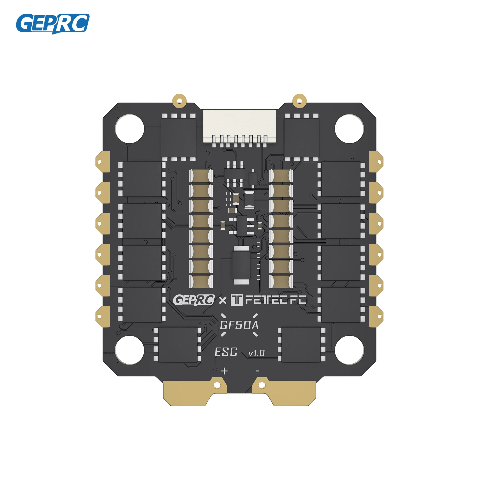 GEPRC Fettec G4 Alpha GF50A FPV Stack G473 Flight Controller FETTEC S2M Dshot2400 GF50A 4IN1 ESC for FPV Freestyle Drone Model thumbnail 4