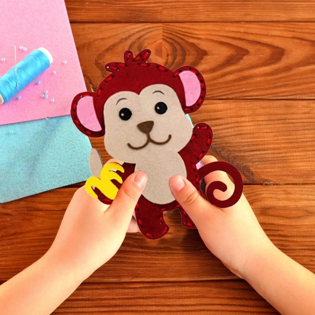 Toys Children Craft Kit, Felt Crafts Diy Kids Gifts