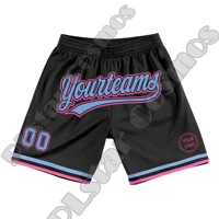 Custom Name Logo Team Number Basketball Shorts Pants Retro Breathable Mesh Sportswear 3DPrint Summer Harajuku Drop Shipping X4 2