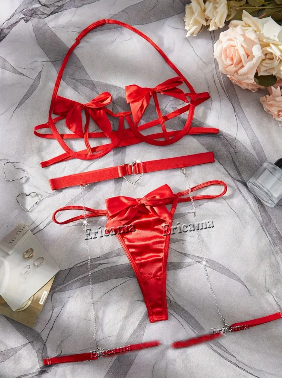 Erotic Sexy Lace Bra And Panty Set Underwear Transparent Bra Exotic Sets Sexy Thong Woman Porn Fancy Sensual Luxury Lingerie