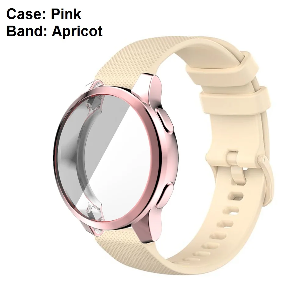 Versatile Silicone Watchband with Protective Case and Strap Combo