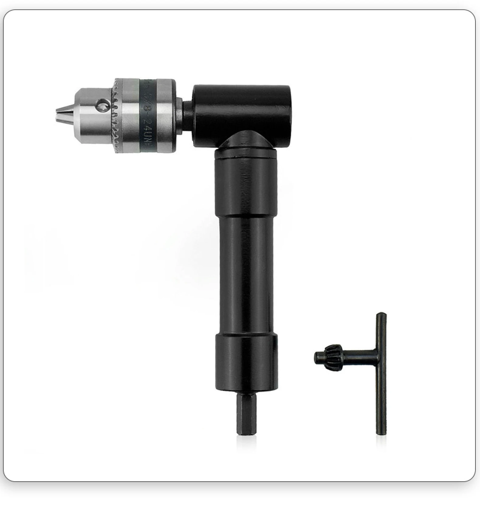 Right Angle Drill Converter 0.8-10mm 1-10mm Electric Drill Corner Adapter Three