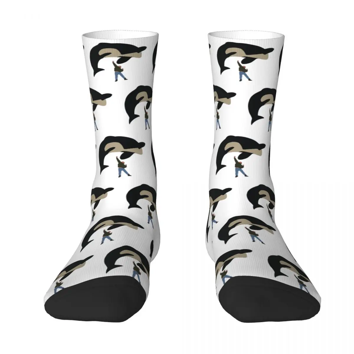 

Free Willy Socks Harajuku High Quality Stockings All Season Long Socks Accessories for Unisex Birthday Present