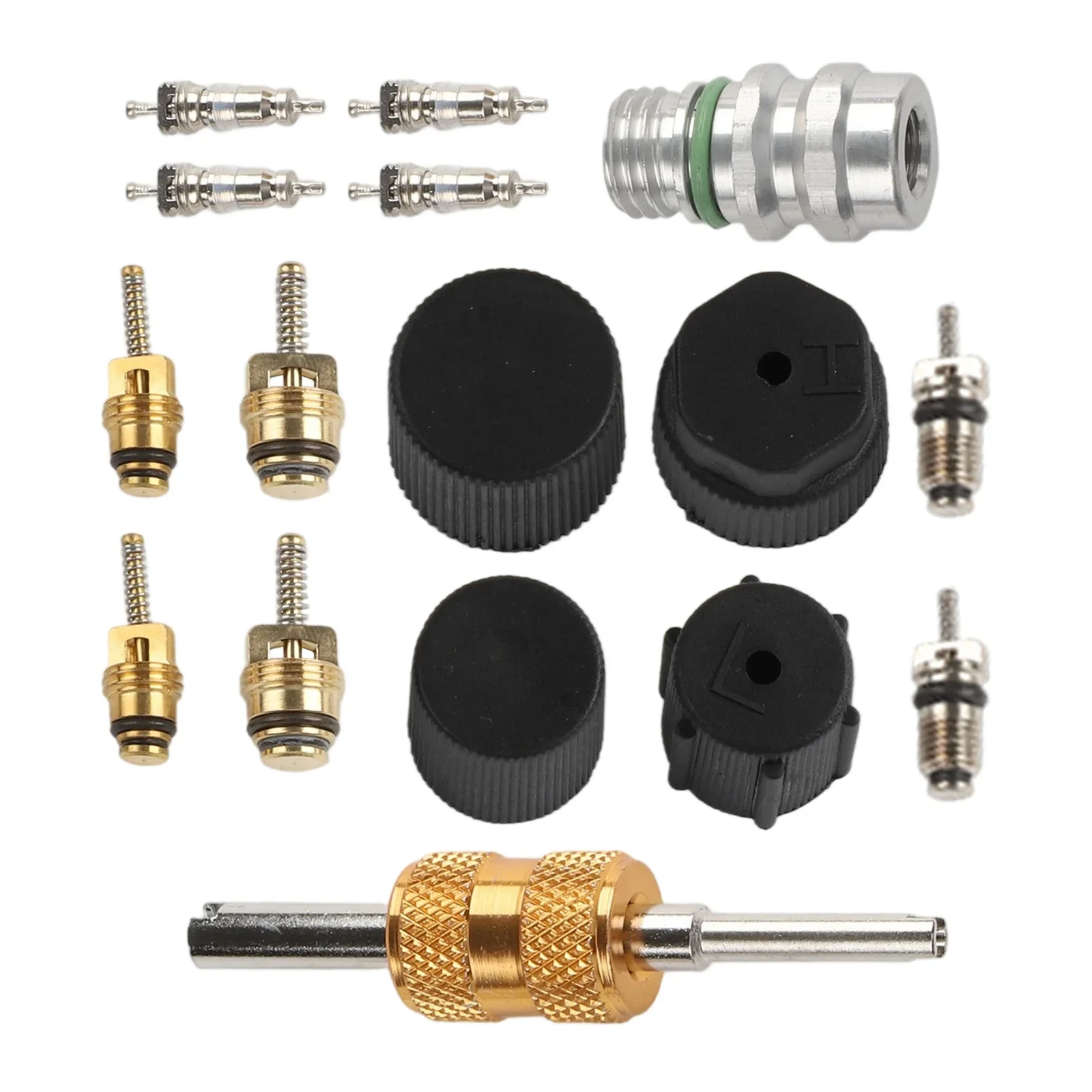 Automobile AC Repair Kit Air Conditioning Valve Core Kit Automotive Air ...