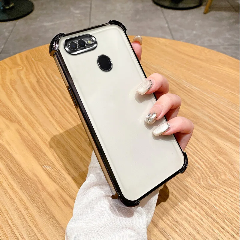 Clear Electroplate Shockproof Phone Case Bumper