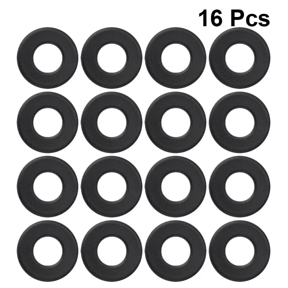 Pvc Washers Foosball Machine Accessories Table Football Replacement Parts Black Rod Bearings Soccer Tables Entertainment 16Pcs