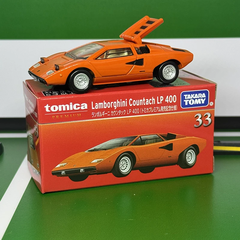 TAKARA TOMY Tomica NEW Premium TP33 Lamborghini Countach LP 400 Alloy Toys Motor Vehicle Diecast Metal Model Gift for Children 5