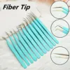 Fiber Tip Lashes Tweezers with Fiber Tip Tweezers Eyelash Extensions Stainless Steel Lash Tweezers for Eyelash Extension Tweezer 1