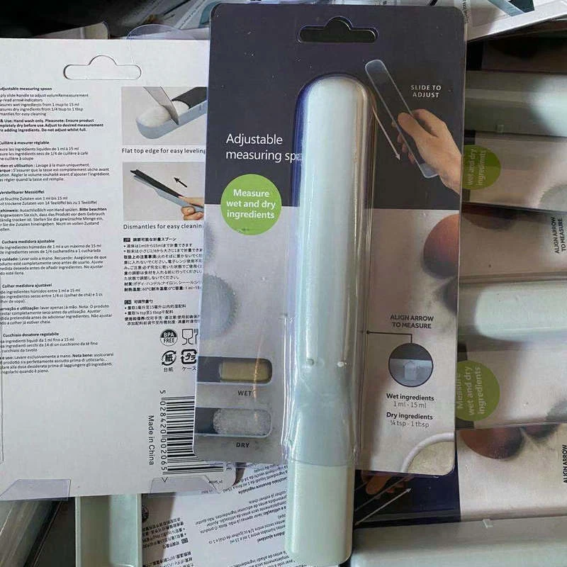 Plastic Measuring Spoon Set Kitchen Measuring Spoons