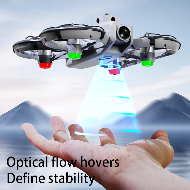 Drone Jouet Enfant avec Caméra Éviter Obstacles 3 Batteries