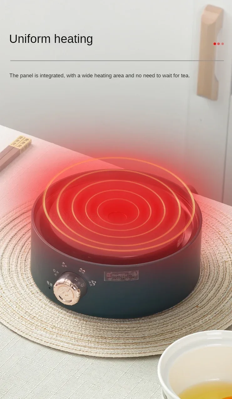 Mini Electric Ceramic Infrared Heating Stove Milk Water Boiler Heater Coffee Moka Countertop Burner Stew Hotpot Induction Cooker
