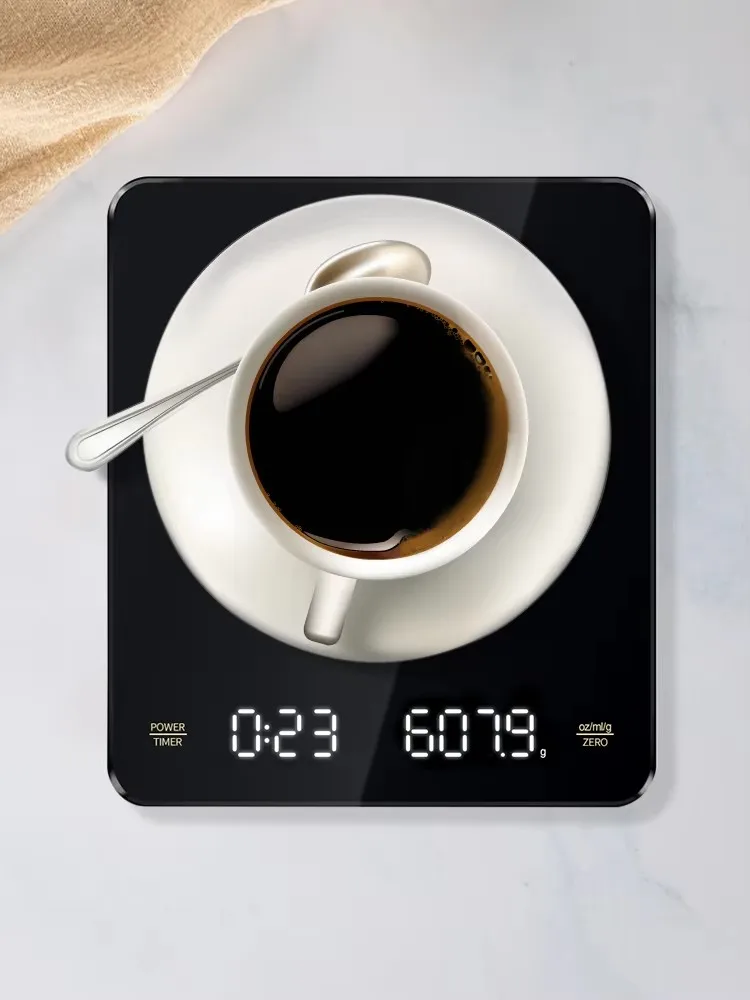 Digital Coffee Scale with Timer 3kg/0.1g Precision