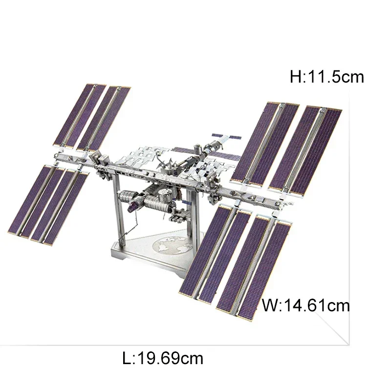 Space Exploration 3D Metal Puzzle Kit - Creative Jigsaw Toy