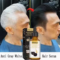 Anti Gray White Hair Serum Liquid White To Black Natural Color Repair Nourish Scalp Products Anti Loss Hairs Care For Men Women