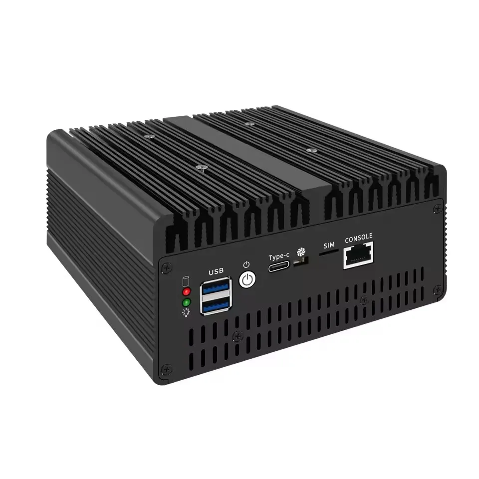 Topton Solid Firewall Computer Intel i7 13620H i5 13420H 8505 4*2.5G Nics 2*10G or 4*1G SFP 2*DDR5 NVMe Industrial Mini PC Host 6