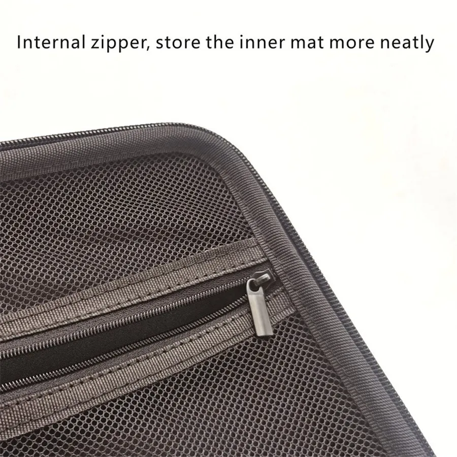 PS 지퍼 백 블랙 백 100 정사각형 코인 캡슐 흰색 조절 가능한 내부 링 수집 상자 - AliExpress