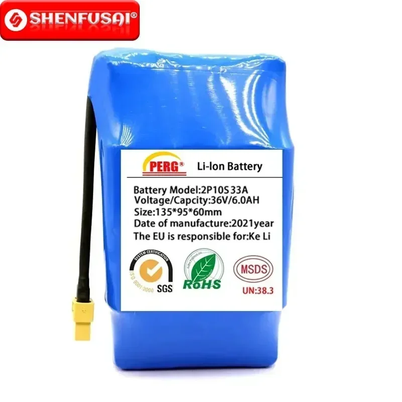 

100% original 36v 4.4Ah-30Ah lithium battery 10s2p 36v scooter twist car battery