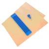 27 Lines 30 Cells Braille Board Stylus Paper Sheets Plastic Writing For Blind People Fingerboards Plate Kit Pen Refill 2