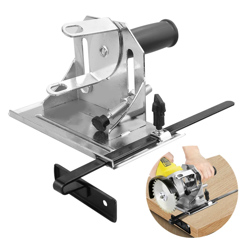 Multifunction Angle Grinder Stand Angle Cutting Bracket With Adjustable