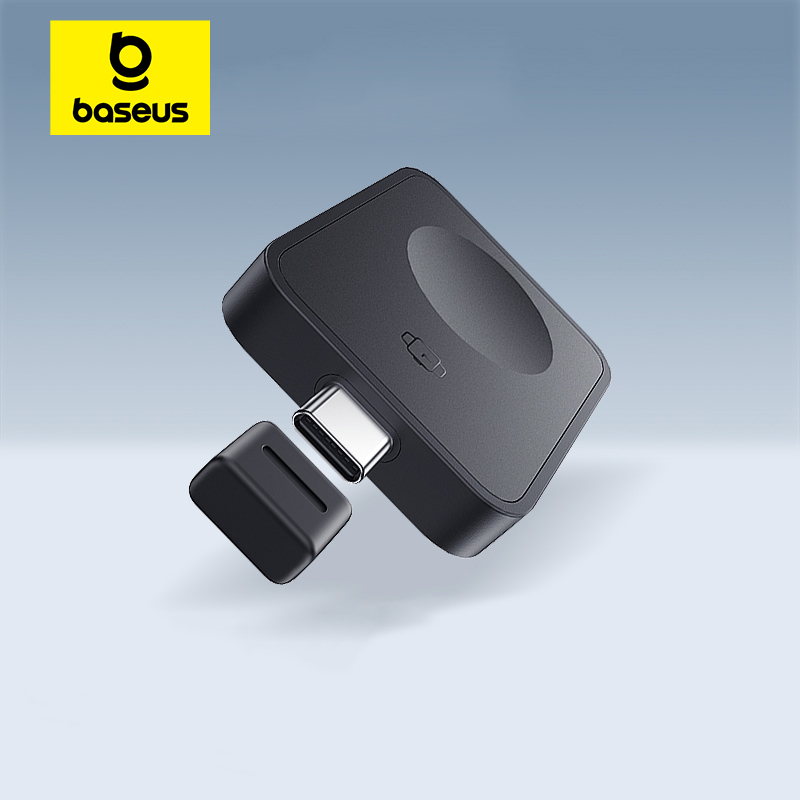 Baseus Mini Magnetic Wireless Charger For E-Watch 2.5W For Apple Watch S1-S10 Series SE Series Ultra Series