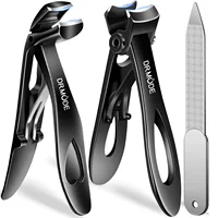 Sheeamy 2024 Clippers for Thick Nails for Seniors Angled Head Large German Toe Nail Clippers Heavy Duty Nail Clippers 1