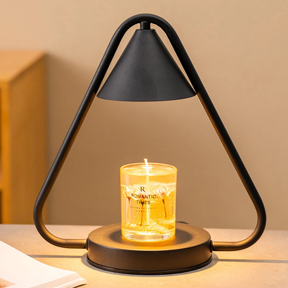 Metal Iron Fragrance Candle Warmer Lamp Dimmable Electric Table Wax Melt  Lamp