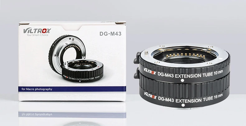 Viltrox DG-M43 AF Macro Extension Tube for Micro Four Thirds Olympus Panasonic