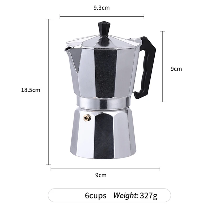 Moka Coffee Pot Espresso Latte Percolator Stove Coffee Maker Espresso –  Culture Coffee Beans