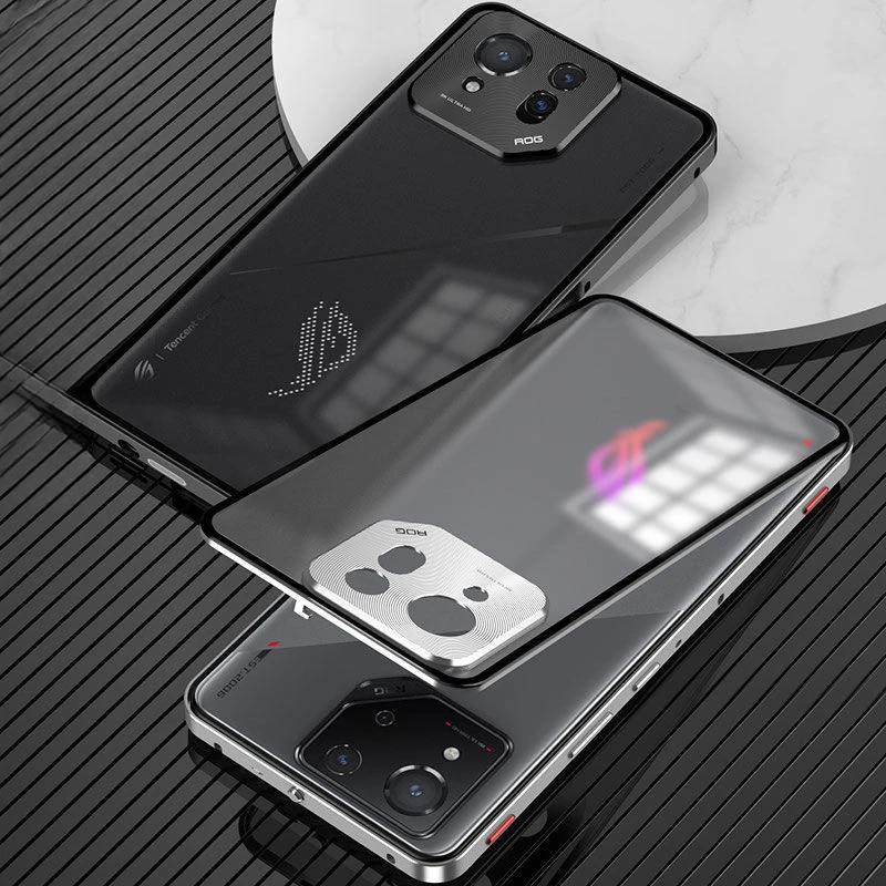 

Магнитное закаленное стекло для Asus ROG Phone 8 Pro, корпус из металлического сплава для Asus ROG Phone8 8Pro, матовый корпус