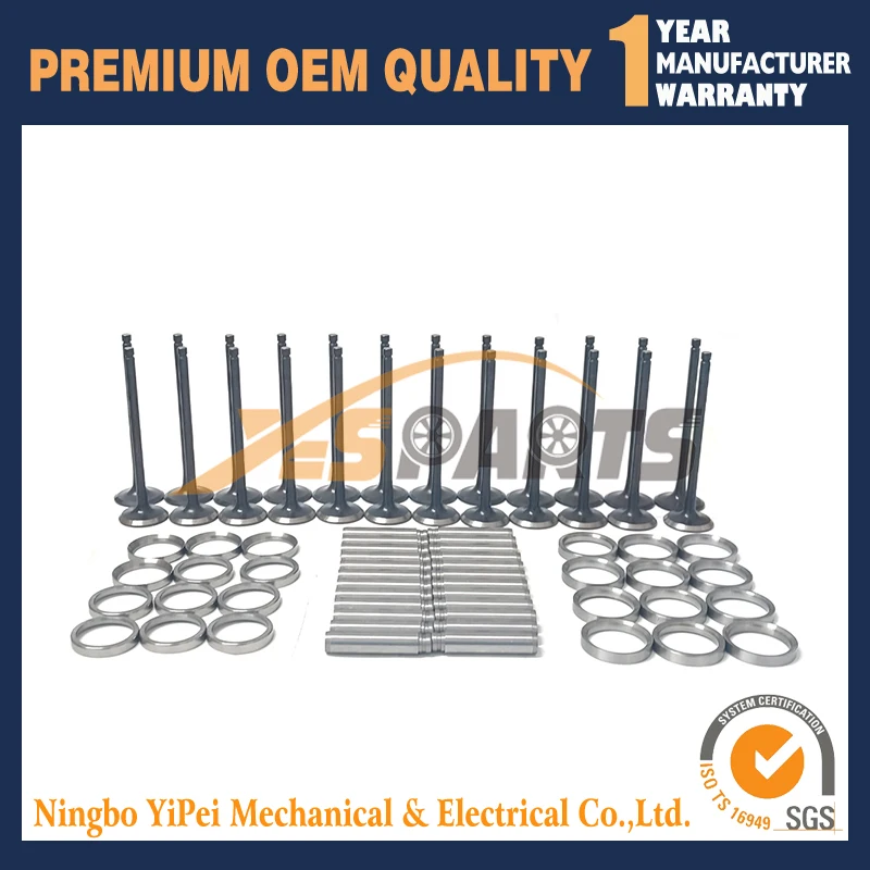 

1 комплект клапанов для двигателя Hino J08C