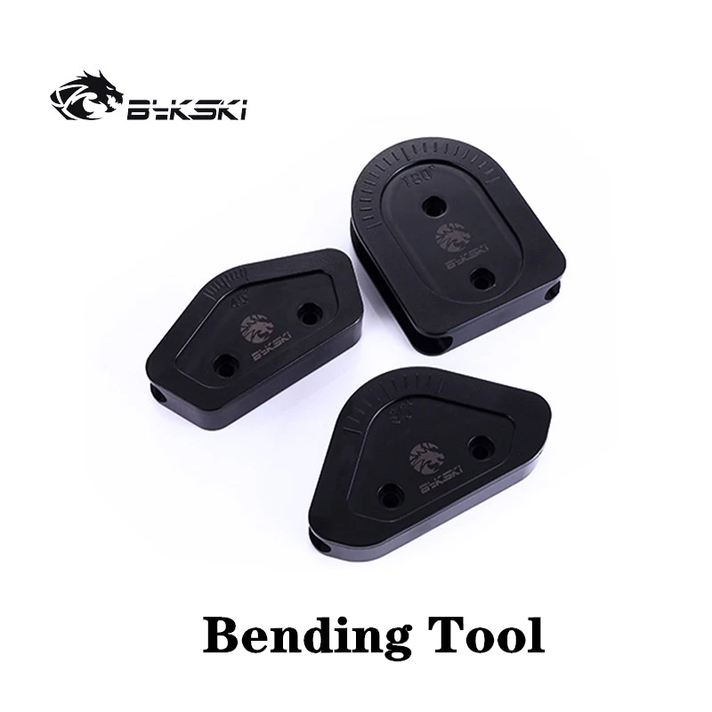 Bykski-hard Tube Pipe Kit para Petg Acrílico Bender Cortador Chanfro Tira de Borracha Steel Saw pc Water Cooling Bend Tool - Imagem 2