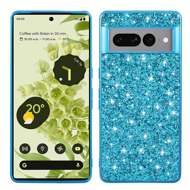 Per Google Pixel 7 Pro Case Luxury Bling Glitter Phone Case Per Google Pixel 6 Pixel6 A 6A Pixel7 Pro Crystal Paillettes Cover Posteriore