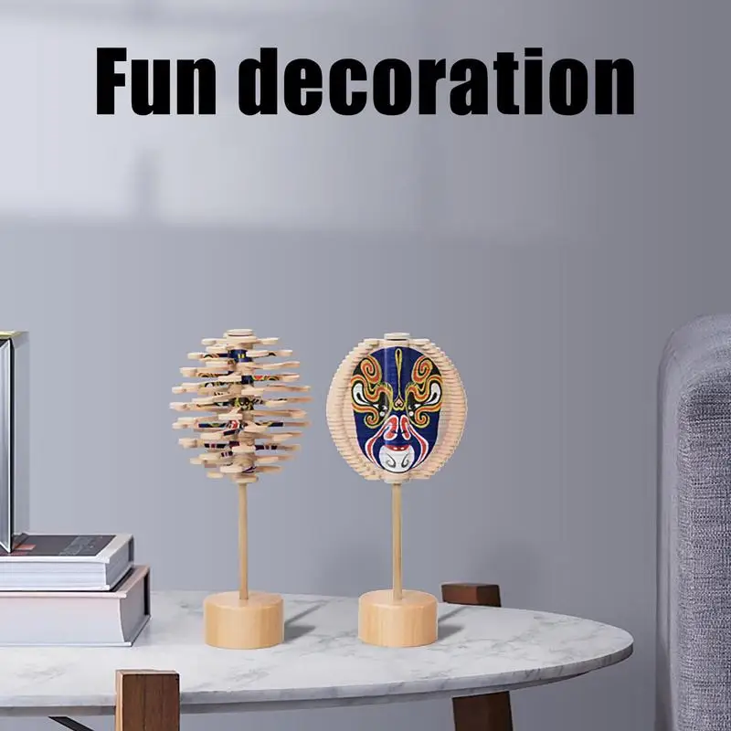 

Rotating Lollipop Stress Toy Creative Spiral Tree Puzzles Chinese Drama Facial Makeup Desk Decor Stress Reliever For Kids Adults