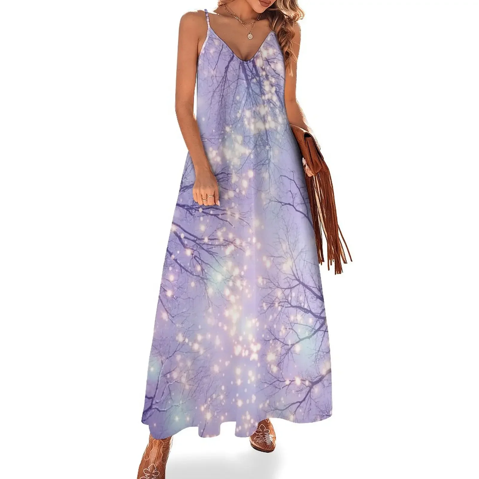 

Each Moment of the Year Sleeveless Dress Long dresses Clothing female
