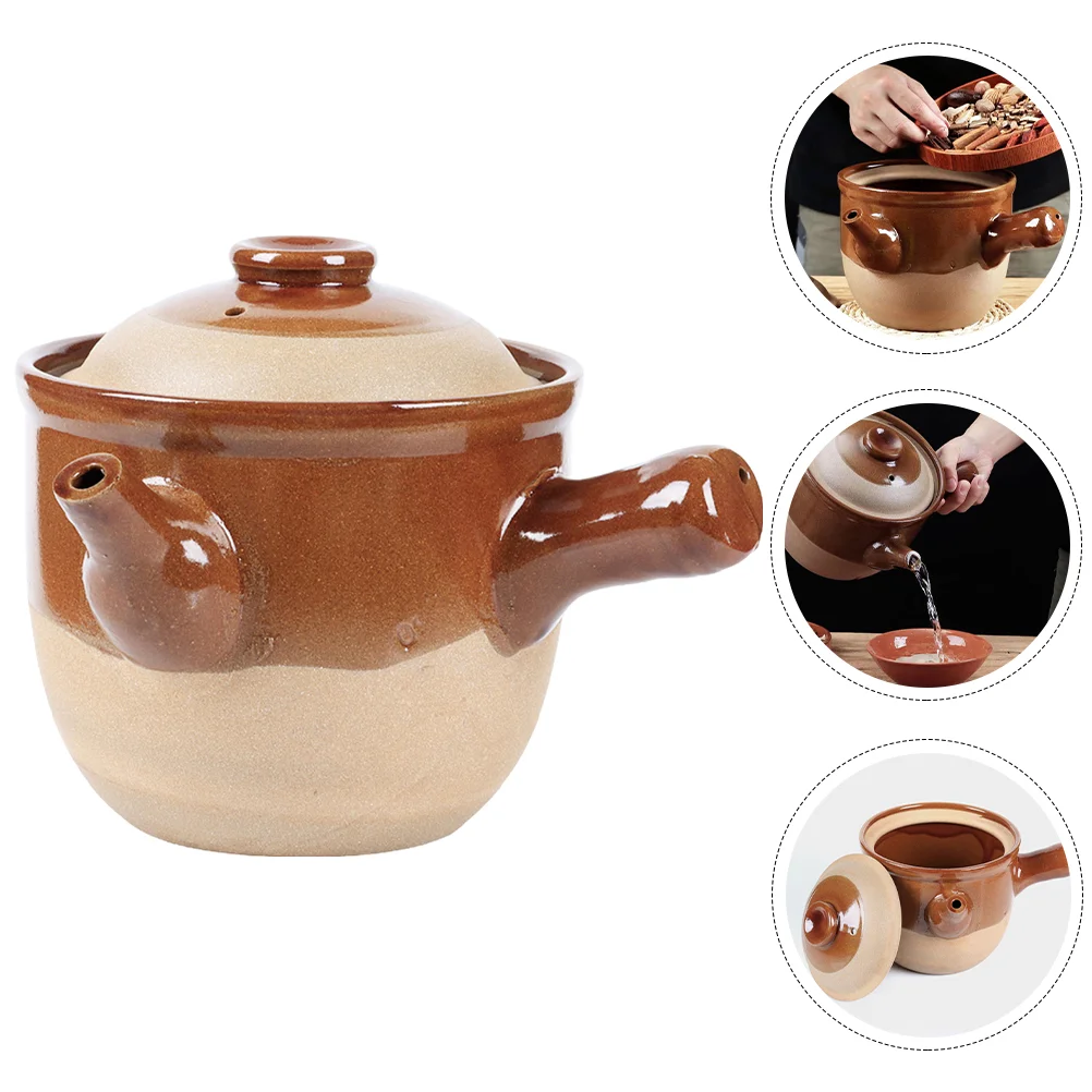 Chinese Medicine Pot Traditional Medicine Casserole Stove Cooking Casserole