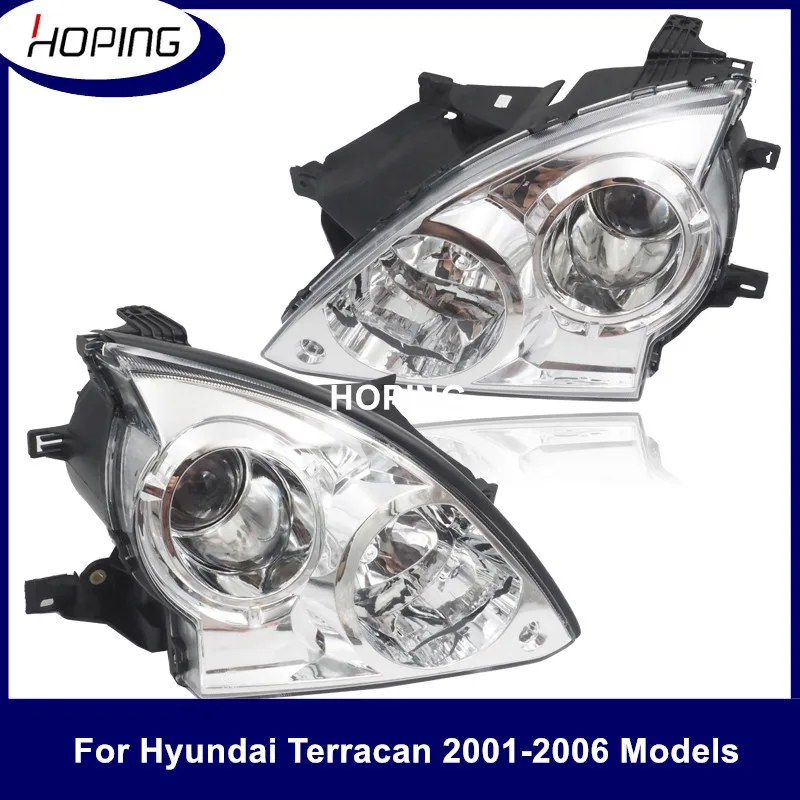 

Hoping Front Headlight Head Light Corner Light For Hyundai Terracan 2001 2002 2003 2004 2005 2006 Replacemnt Headlamp