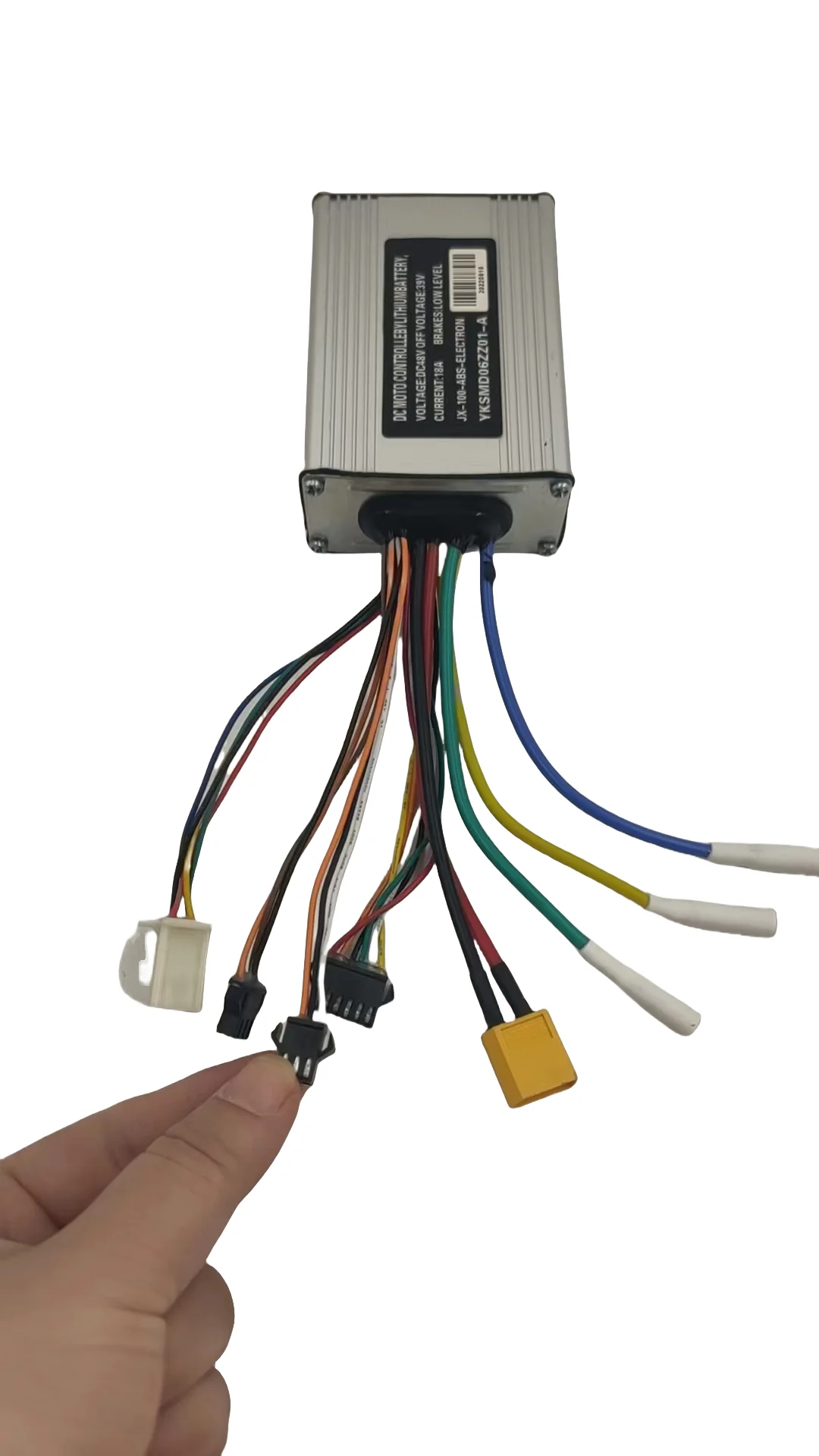 Controlador Para Scooter Eléctrico Hitway H5 - 48V, 8 Hilos Tipo A, Carcasa Metálica