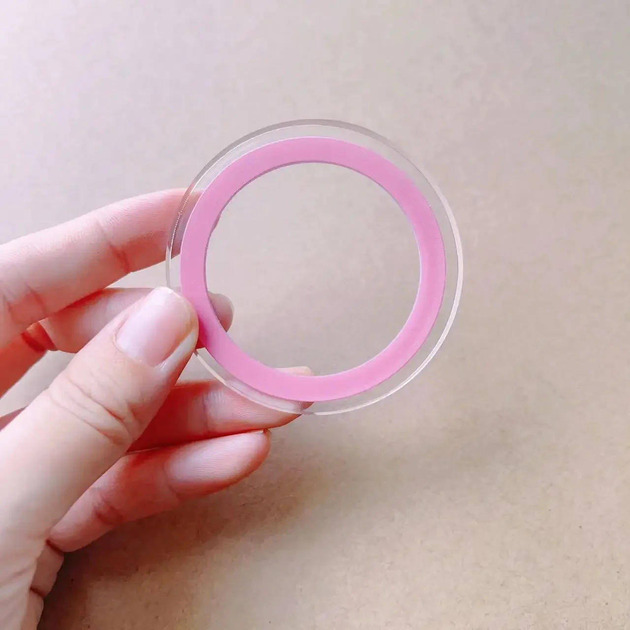 Round Magnetic Base Sticker for MagSafe Socket Grip and Stand Holder