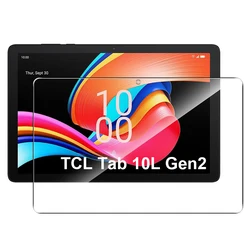 Tempered Glass Screen Protector 10.1 Tablet Anti-Scratch Clear Film (TCL Tab 10L Gen 2)