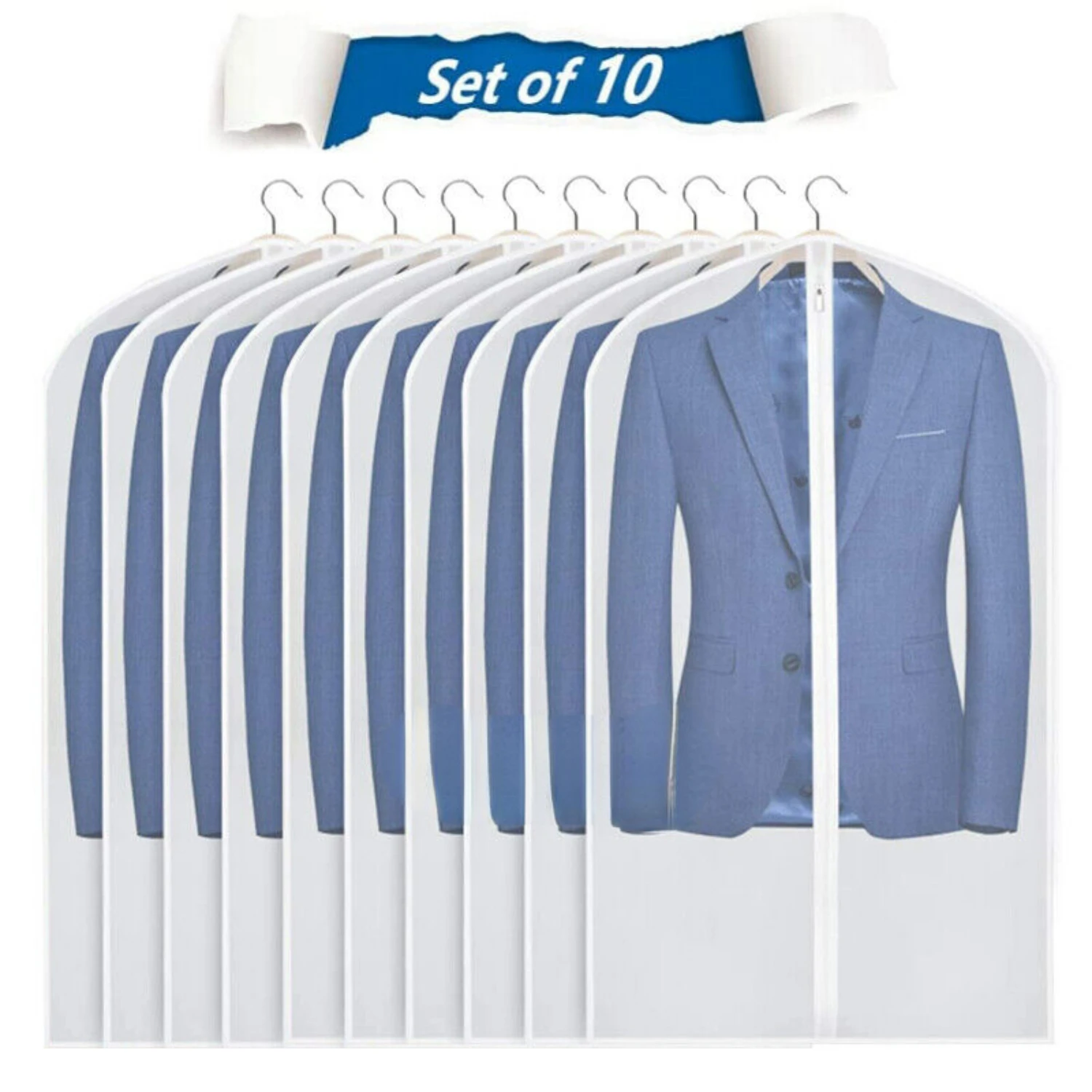 Stylish large protective garment bag keep wardrobe organized
