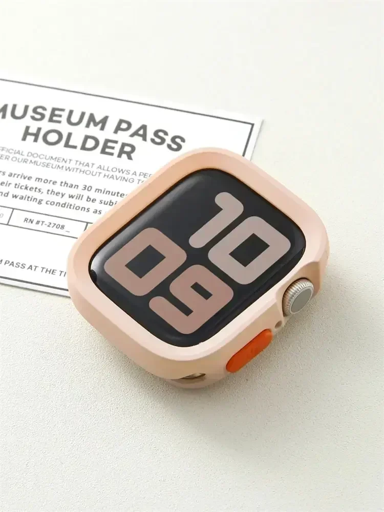 Candy Weiche Silikonhülle für Apple Watch Cover 10 8 9 7 6 5 4 Ultra 49 mm 45 mm 46 mm Schutz Iwatch Serie 44 mm 42 mm 41 mm Abdeckung – Detail 10