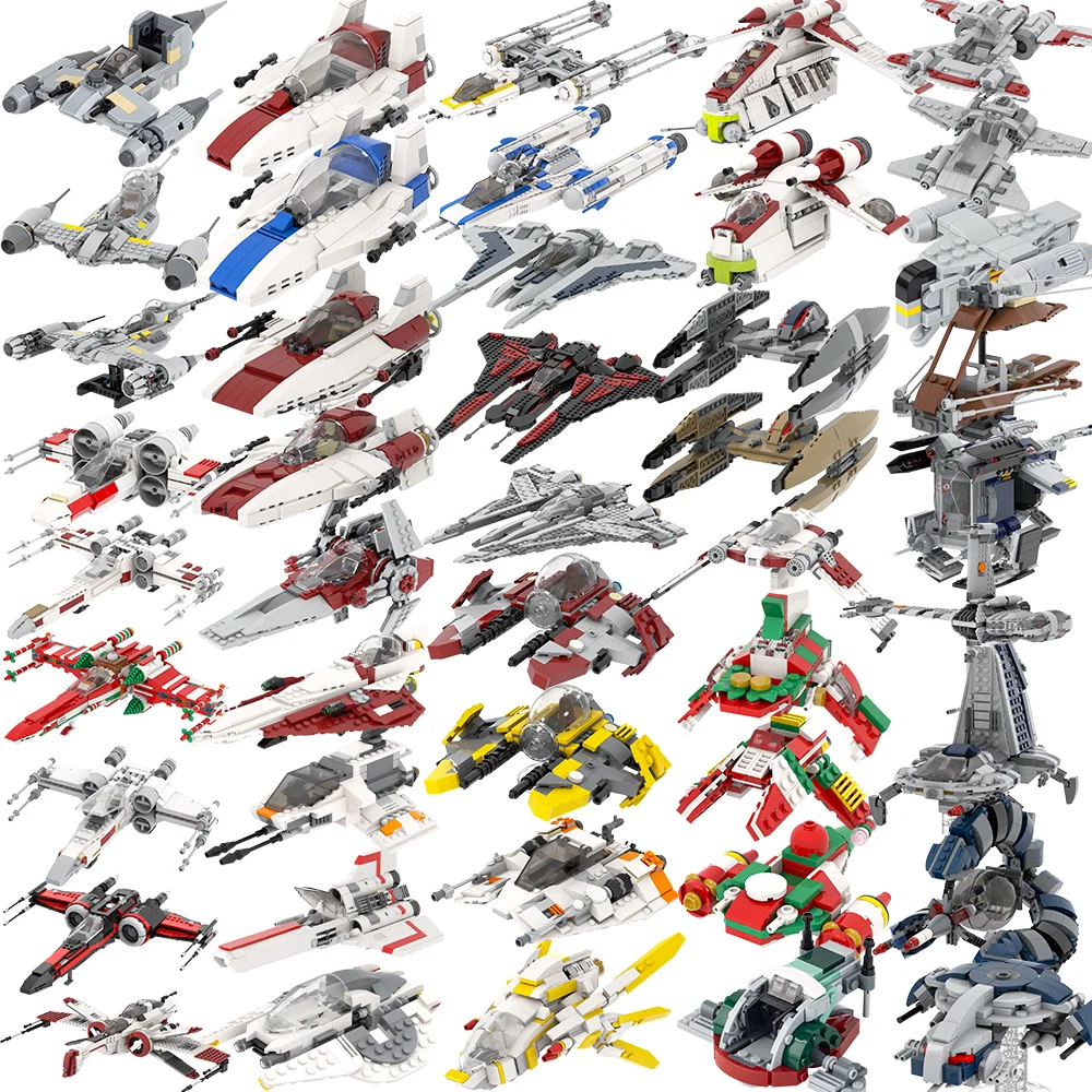MOOXI Most Complete Space Wars A V X Y Fighter Plane Sci-Fi Movie Adult ...