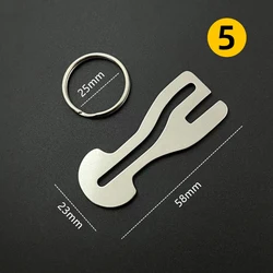 Custom Engraved Family Coin Holder Keychain Set - Heartfelt & Practical Gift (5)