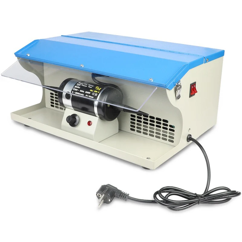 

Jewelry Polishing Buffing Machine with Dust Collector Multi-Use Polishing Grinding Motor Bench Grinder Polisher