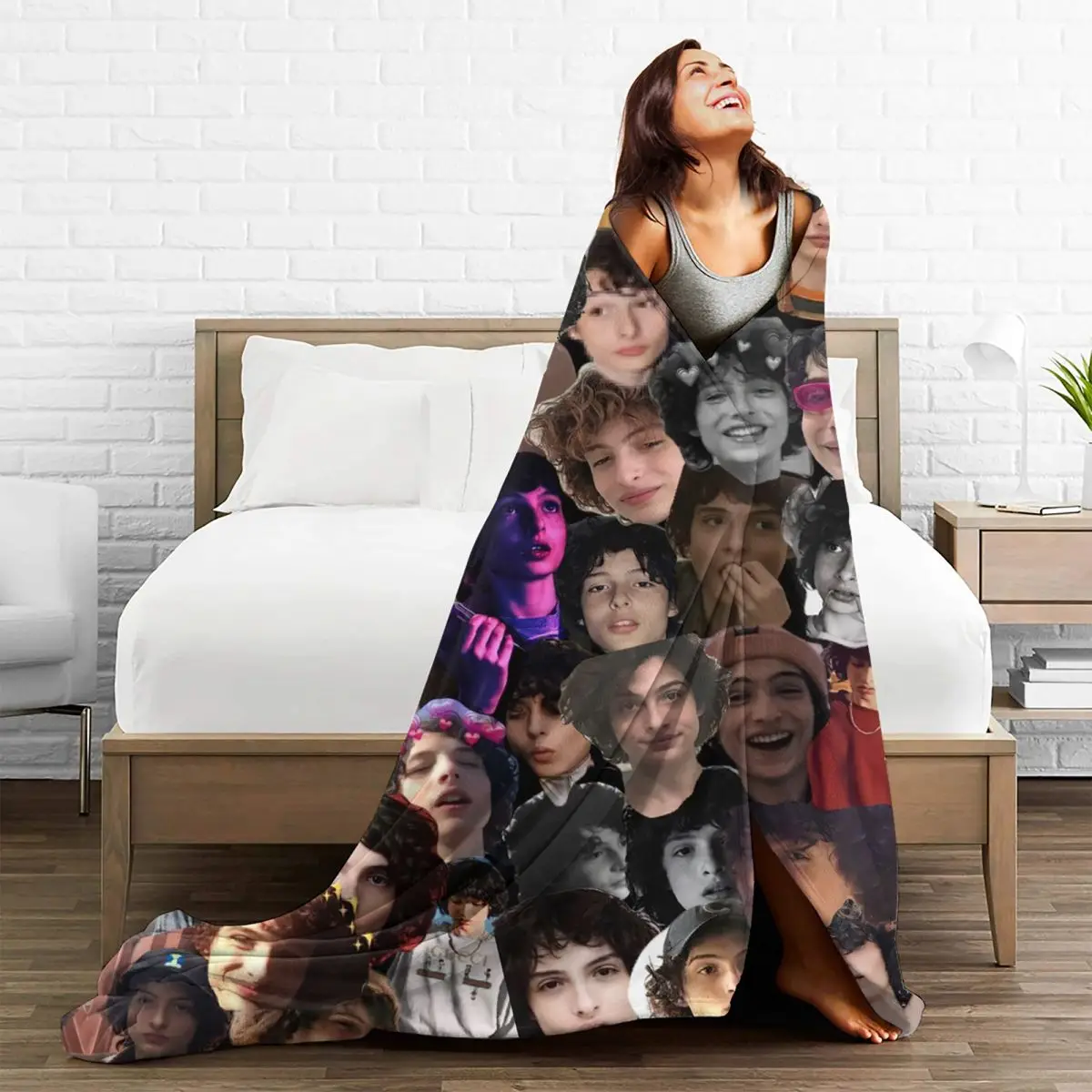 Finn Wolfhard ��ȭ ���� ���, ���� ������ ������ ���, ħ�뺸 150x125cm