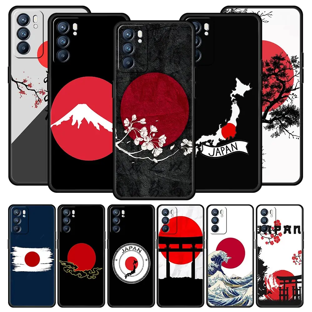 Japanese Flag Design Phone Case Cover