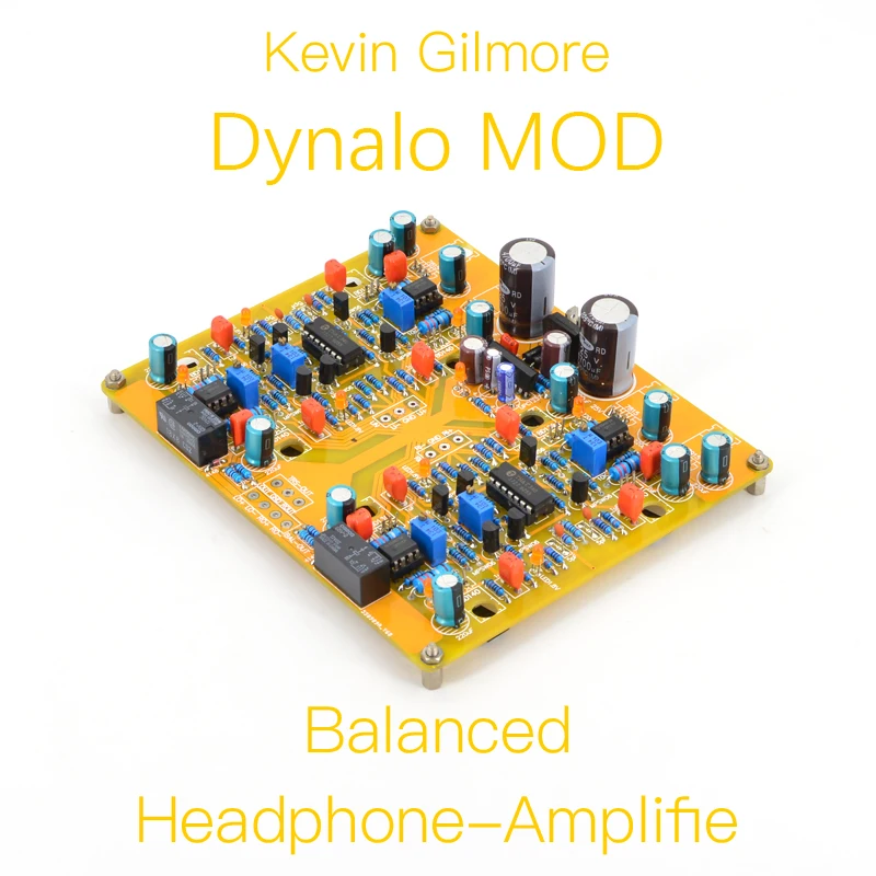 Mofi-Dynalo Mod Balanced Headphone-Amplifie Kit Fai Da Te E Scheda Finita