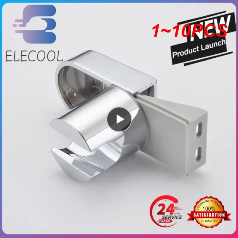 

Регулируемый кронштейн для душевой лейки, 1-10 шт., высокое качество, безопасность и долговечность, фиксированное основание, Abs, гальваническое покрытие, регулируемый угол